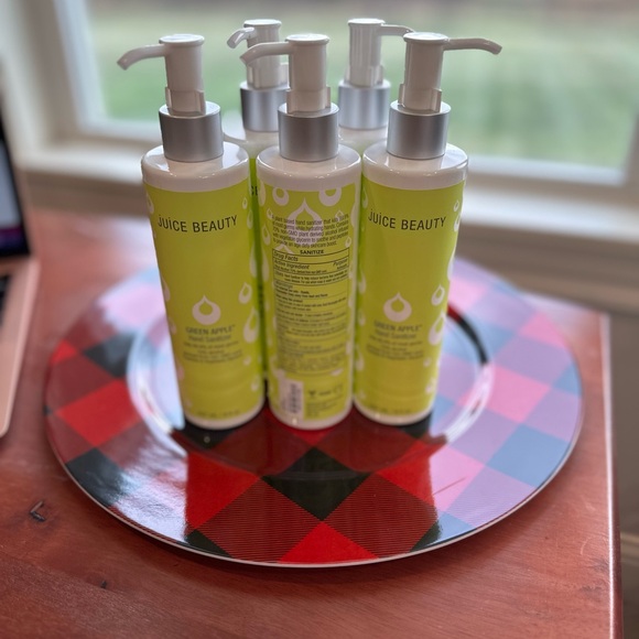 NWT 5 JUICE BEAUTY GREEN APPLE Hand Sanitizer (derived from non-GOM corn) - Picture 5 of 5